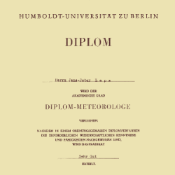Diplom-Urkunde